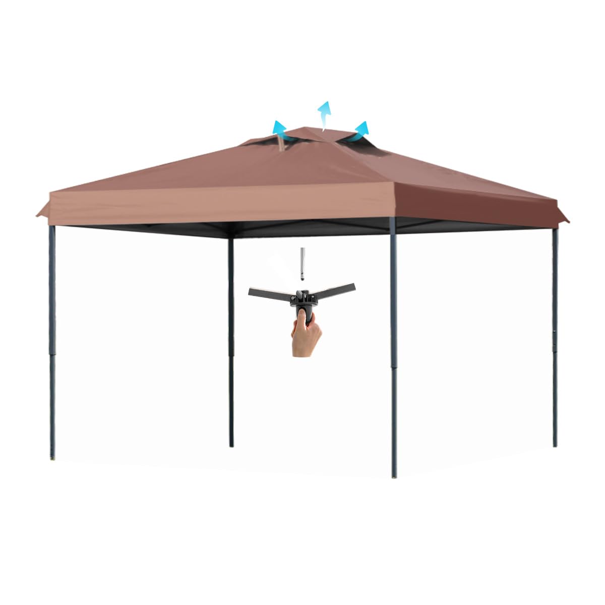 MERMONT ワンタッチタープテント 3m Amazon | MERMONT タープテント ワンタッチ 3m×3m 耐水圧16000㎜【豪雨